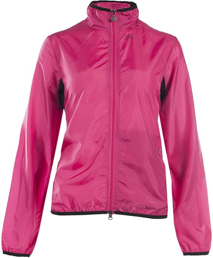 Horze Crescendo Arine Women's UPF Jacket Jackets Horze Pink Argyle Large (30 EU) 