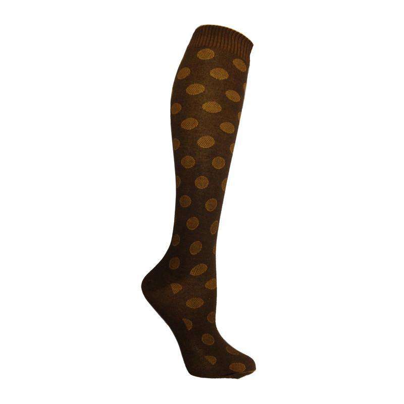 JoJoSox Tall Bambootz Socks Socks JoJoSox One Size Gold Dots 