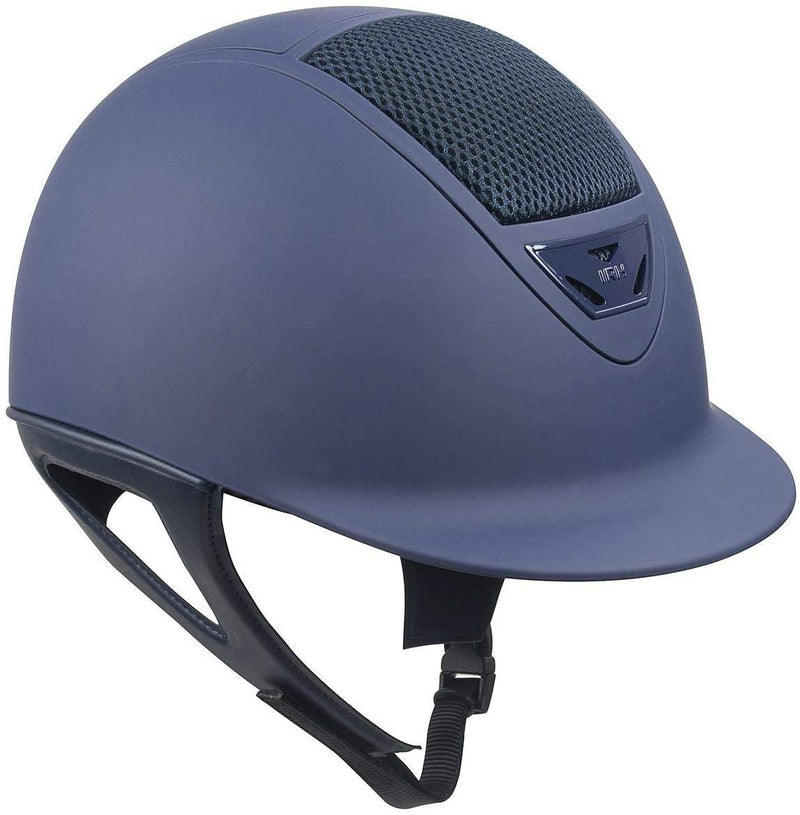 IR4G XLT Matte Helmet - Matte Vent Riding Helmets Horze Dark Blue Small 