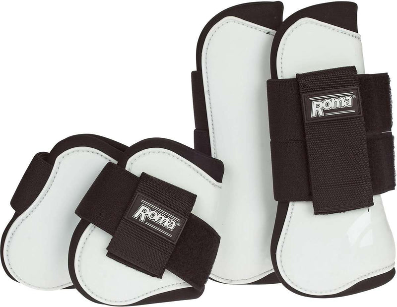 Roma Competitor Series 4 Pack Competition/Exercise Boots Roma Full White 
