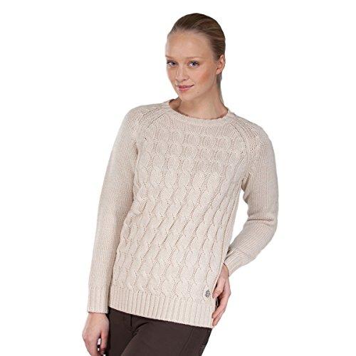 B Vertigo, Dina Ladies Knitted Sweater, Navy, 30 Sweaters Horze Beige Melange XL 