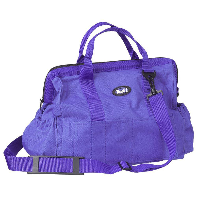 Tough 1 600D Poly Grooming Tote Purple Grooming Totes JT International 