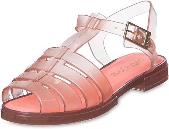 Translucent Coral Lily Petite Jolie PJ5397 Olly Women's Sandals