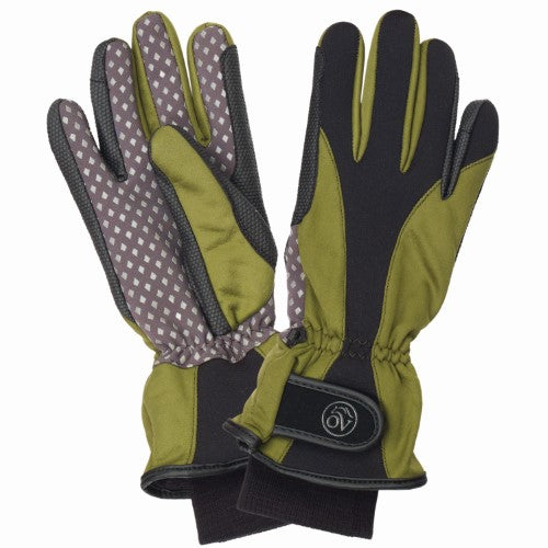 Ovation Vortex Women's Winter Gloves Gloves Ovation Black/Olive Large 