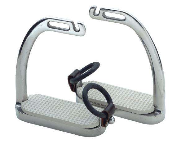 Shires Fillis Peacock Stirrups English Stirrup Irons Shires 3.75 Stainless Steel 