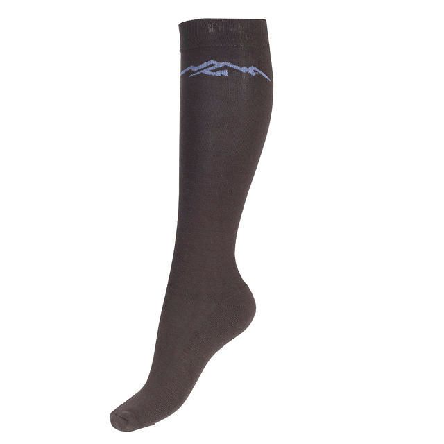 Horze Spirit Adult Winter Socks Socks Horze Dark Brown 8.5-9.5 