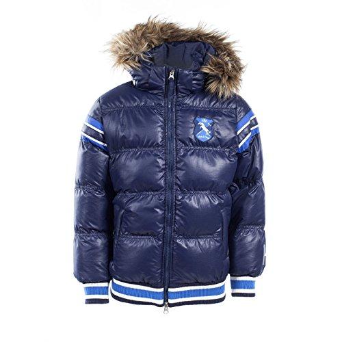 HORZE KIDS AND PONIES SCOUT PADDED JACKET WITH FUR HOOD PINK/RED Jackets Horze Peacoat Dark Blue Junior M 