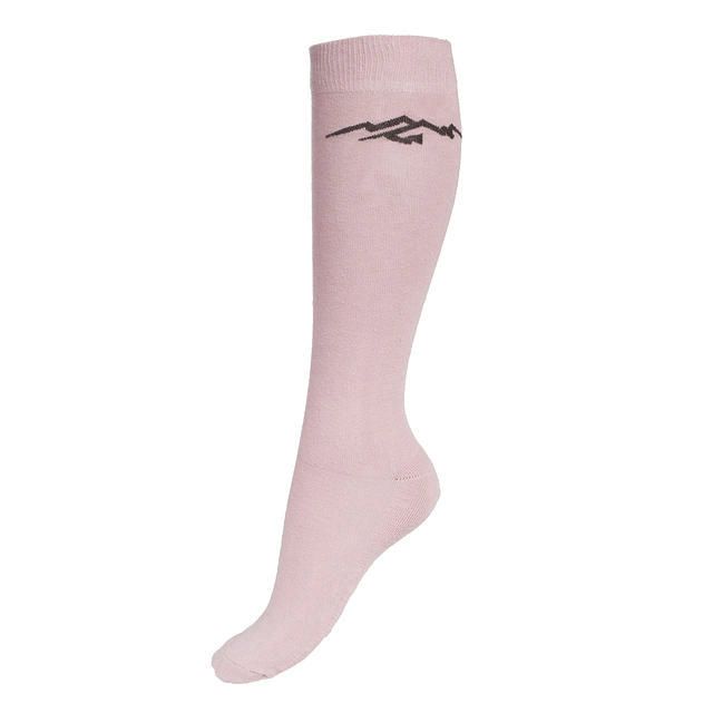 Horze Spirit Adult Winter Socks Socks Horze Blush Light Pink 8.5-9.5 