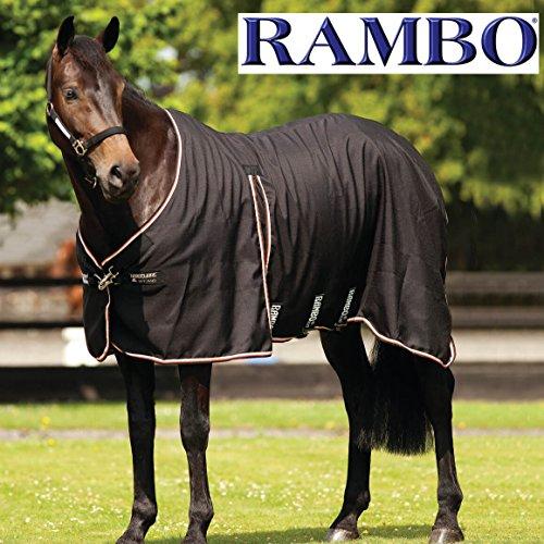 Rambo Optimo Stable Sheet Stable Sheets Horseware Ireland Nvy/Beige/Blu/Nvy 69" 
