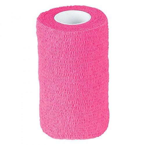 Finntack Flex Bandages Leg Wraps Horze Neon Pink US 5 yd (EU 4.6 m) 
