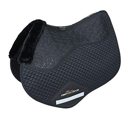 Shires Performance Fusion Jump Saddle Pad All Purpose Pads Shires Equestrian Black 17-18 