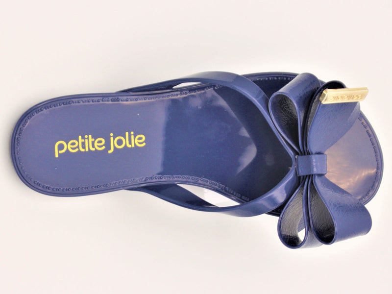  Petite Jolie Nassau Girl's Slipper Hydrangea Blue 1