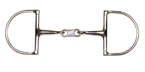 Shires French Link Hunter Dee English Horse Bits Shires 4.5 Steel 