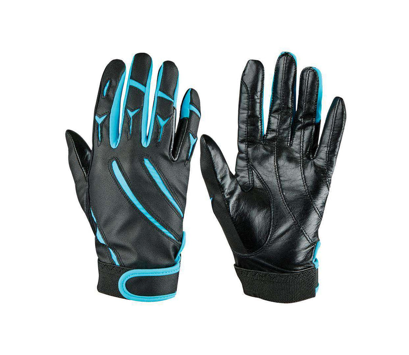 Dublin Adults Elite Schooling Gloves Gloves Dublin XS Black/Aqua 