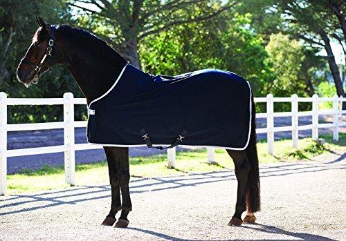 Amigo Jersey Pony Cooler Turnout Blankets Horseware Ireland Orig/Navy/Fuscha&Aqua 54" 