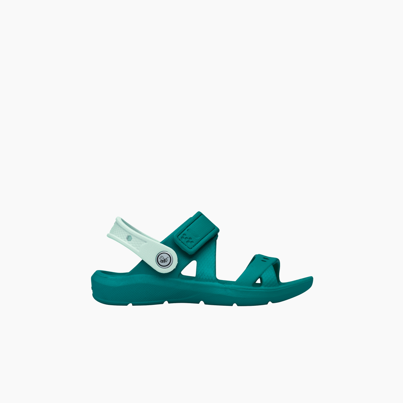 Jade/Mint Joybees Kids Adventure Sandals Side