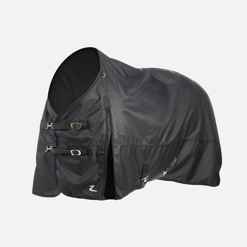 Black with Background Horze Nevada 1200D Ripstop Lightweight Turnout Rug Turnout Sheets