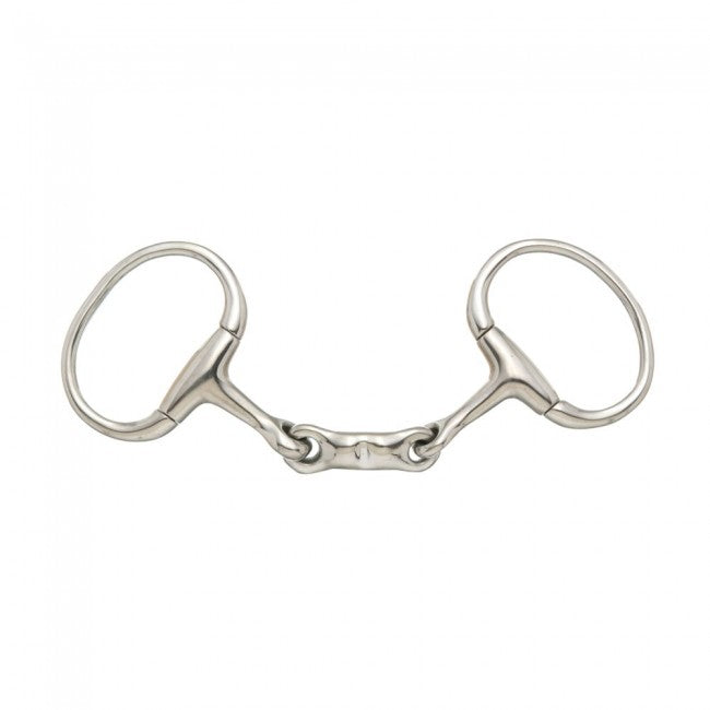 Kelly Silver Star 3-Piece Eggbutt Snaffle English Bridles JT International Stainless Steel 5" mouth 