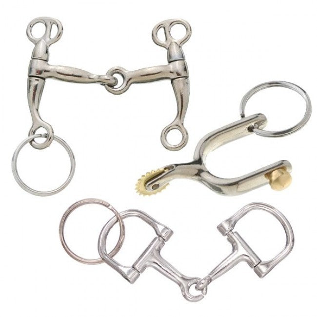 Tough 1 Bit and Spur Keychains - 6-Pack Gifts JT International 