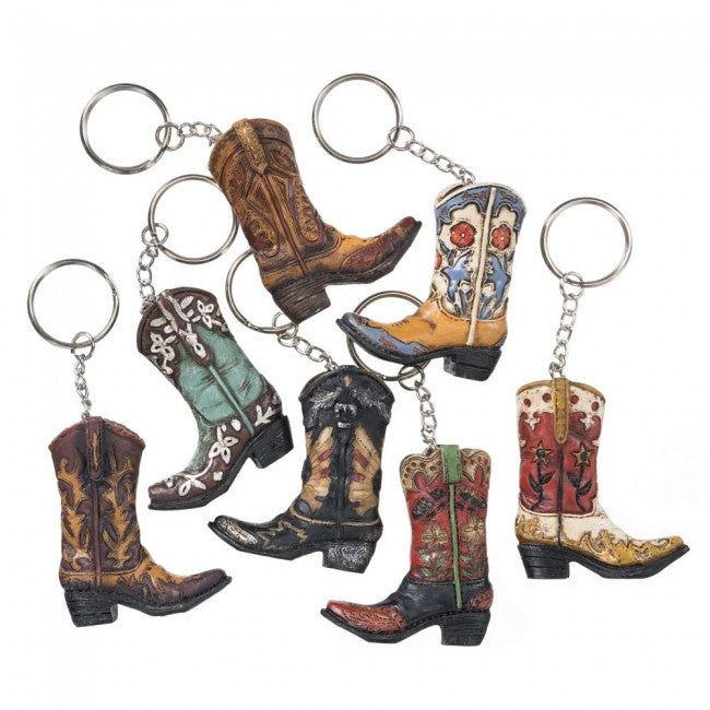 Tough 1 Cowboy Boot Key Chain - 7-Pack Gifts Tough 1 7 Pack 