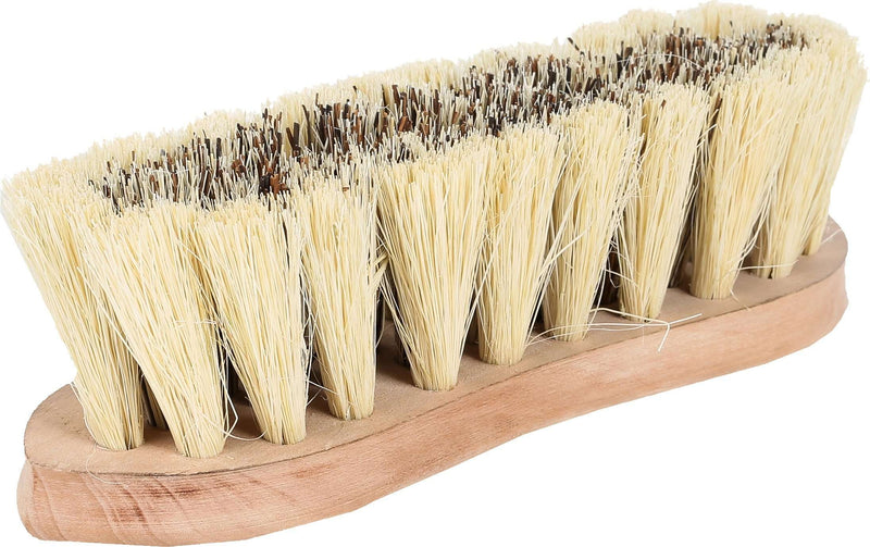 Horze Wood Back Firm Brush With Natural Mix Bristles, 2in Brushes Horze 