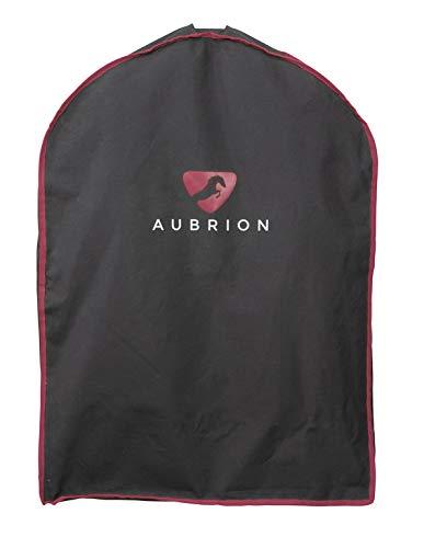 Shires Aubrion Garment Bag Luggage Shires Equestrian Black/Burgundy 
