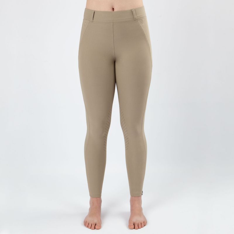 Classic Tan Irideon Issential Capriole Women's Riding Tights