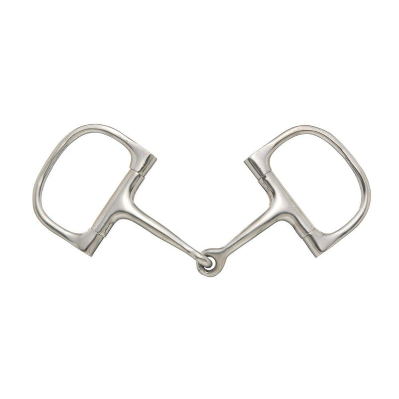 Kelly Silver Star Barrel D-Ring Snaffle English Horse Bits One Stop Equine Shop 5" 