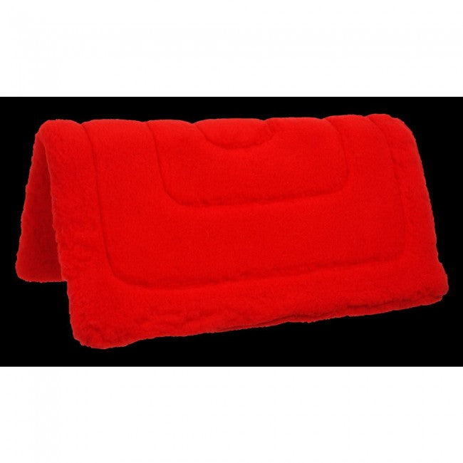 Red Tough 1 Heavy Western Fleece Pad All Purpose Pads