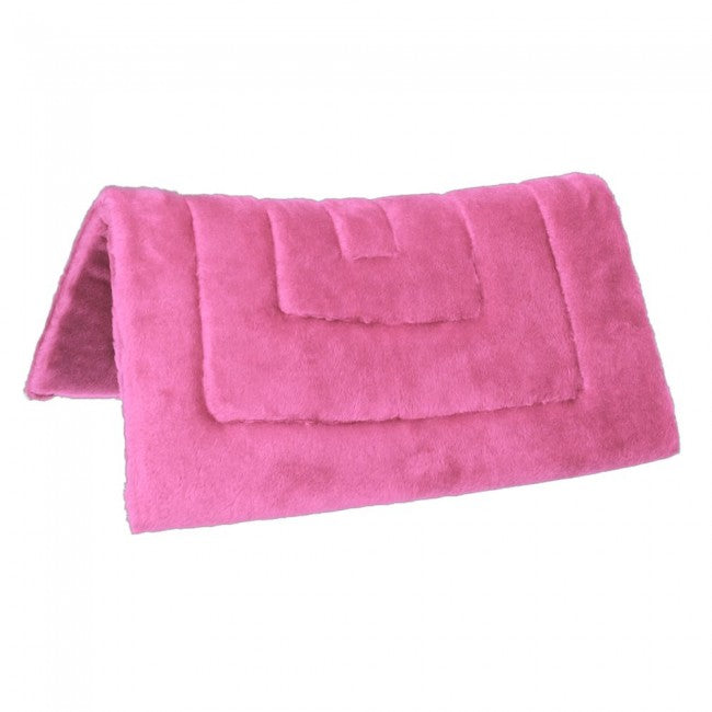 Pink Tough 1 Pony Size Western Double fleece Pad All Purpose Pads JT International