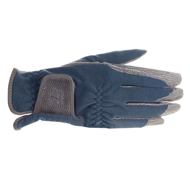 Horze Shona Touch-Screen Riding Gloves Gloves Horze 10 Dark Slate/Ash Grey 