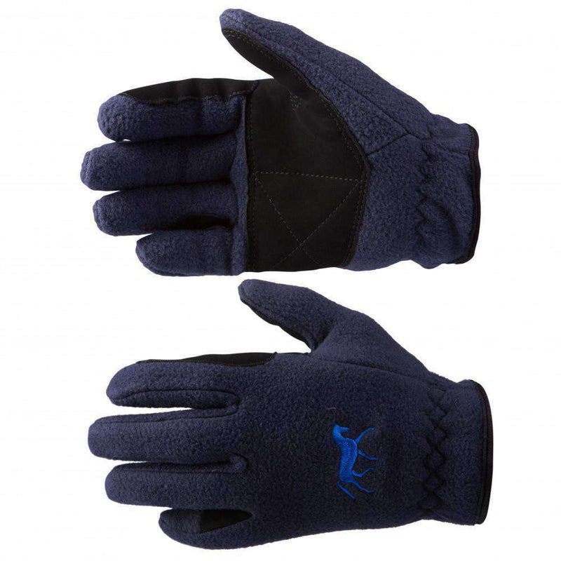 Horze Kids Fleece Gloves Gloves Horze 6 Dark Navy 