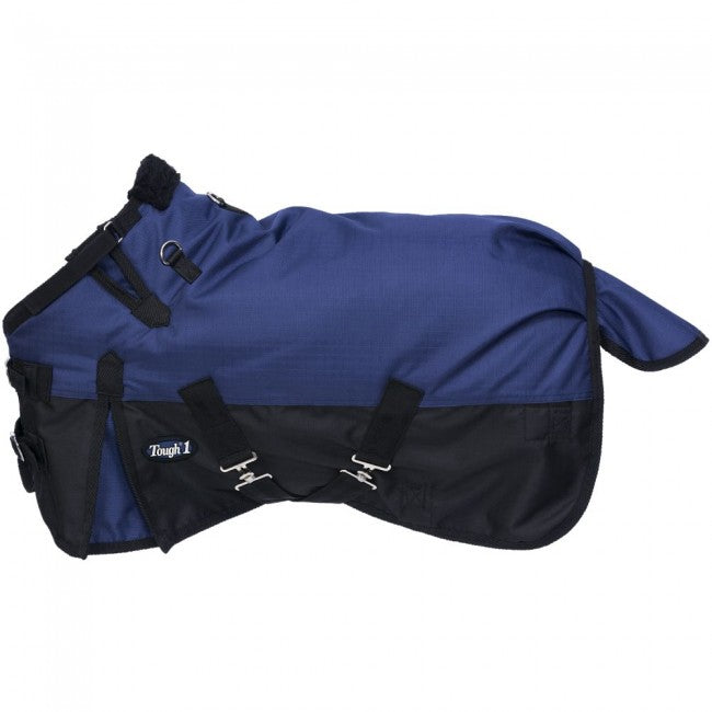 Navy Blue 36" Tough 1 1200D Miniature Waterproof Poly Snuggit Turnout Blanket