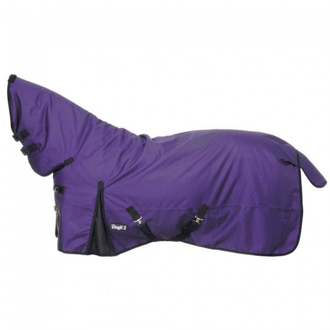 Purple Tough 1 1200D Waterproof Poly Full Neck Turnout Blanket