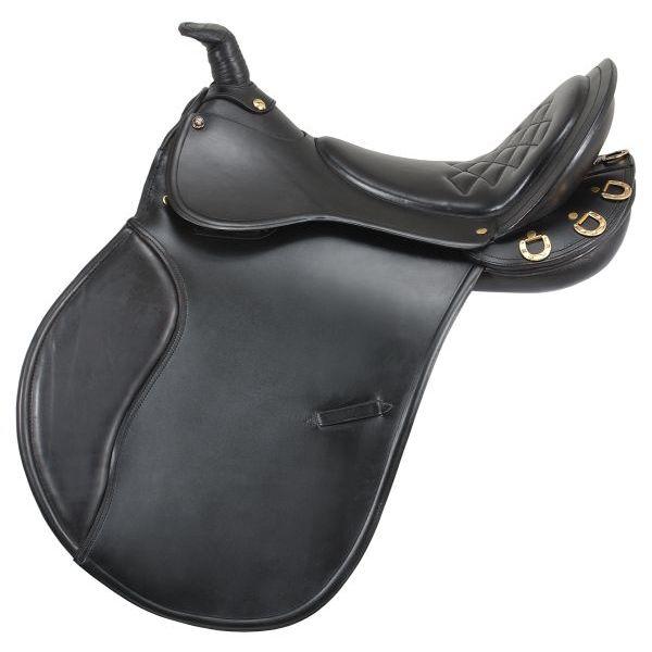 EquiRoyal Comfort Trail Saddle with Horn Saddles JT International 