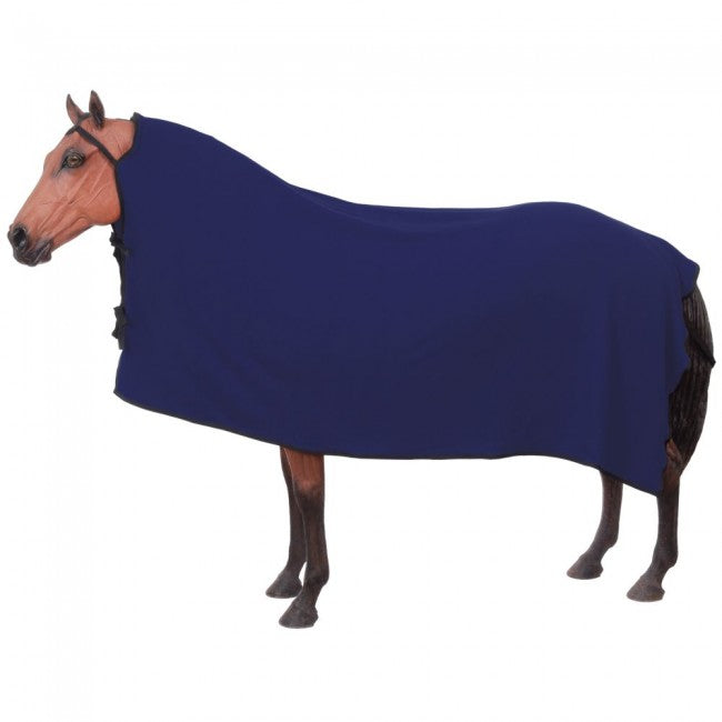 Navy Blue Horse Tough 1 Soft Fleece Traditional Cooler