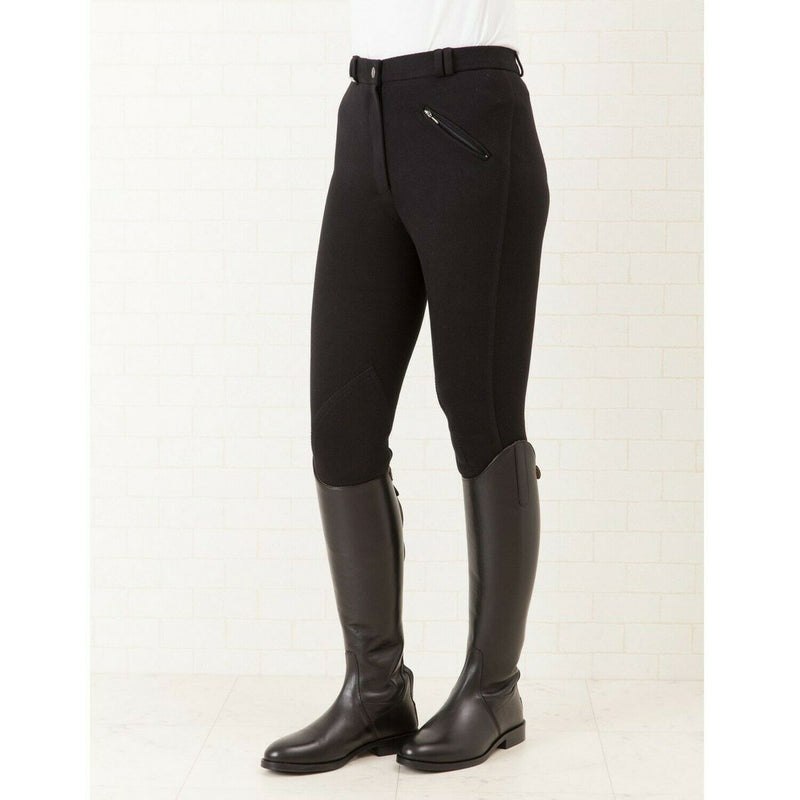 Shires Ladies Saddlehugger Breeches Knee Patch Breeches Shires Equestrian 