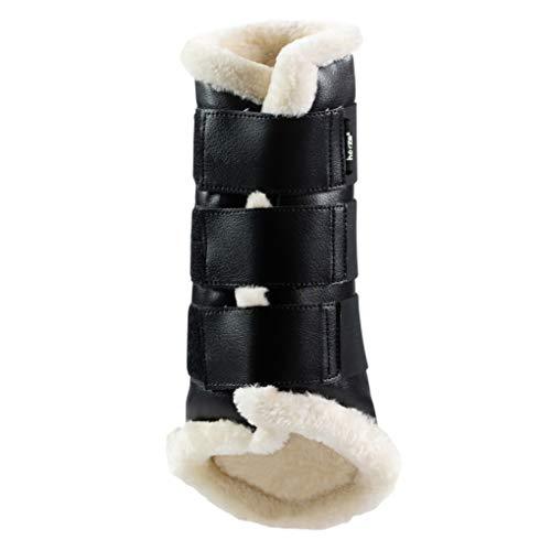 Horze Wilton Brushing Boots - Faux Fur Pile Lining Competition/Exercise Boots Horze 