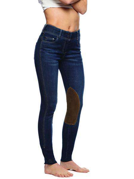 Goode Rider Equestrian Jean Knee Patch Knee Patch Jeans Goode Rider 