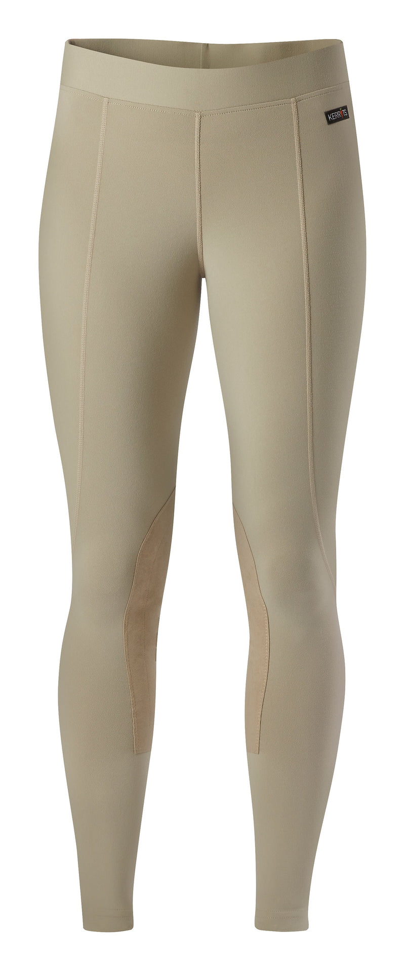 Tan Kerrits Flow Rise Women's Knee Patch Performance Tights