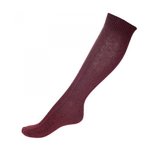 Port Royal dark red Horze Clara Winter Socks