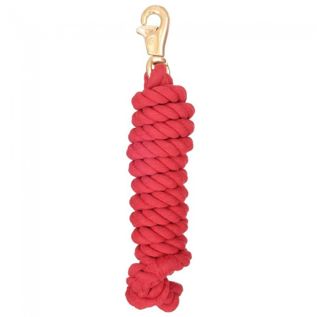 Red Tough 1 Braided Cotton Lead with Triggerbull Snap Leads