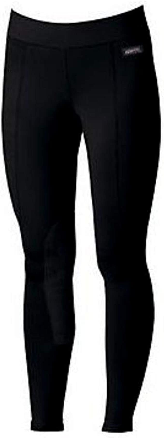 Teal Kerrits Flow Rise Women's Knee Patch Performance Tights
