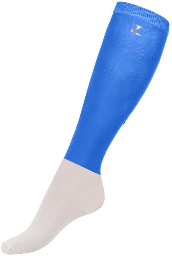 Horze Women's Classic Riding Knee Socks Socks Horze Grecian Blue US Women's 8.5-10 (EU 39-41) 