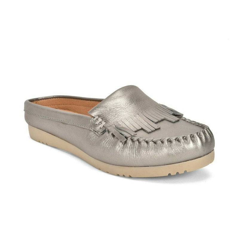 FIVE TRIBE Honest Silver Napa Sizes 7.5-10 Loafers Five Tribe Silver Napa 7.5 