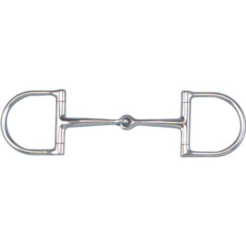 Toklat Pony Stainless Steel Snaffle Dee Bit with 2 1/2" Rings English Horse Bits Toklat 4 