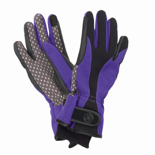 Ovation Vortex Women's Winter Gloves Gloves Ovation Black/Purple X-Large 
