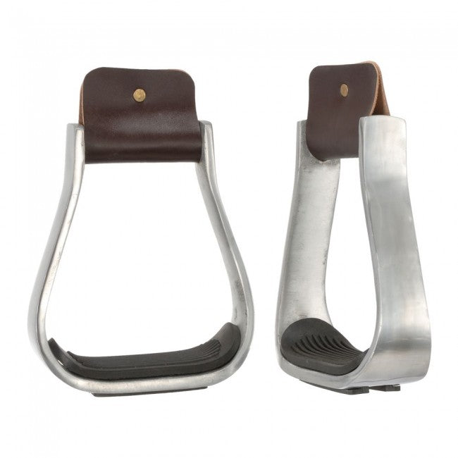 Tough 1 3" Aluminum Stirrups with Rubber Pad Saddle Accessories
