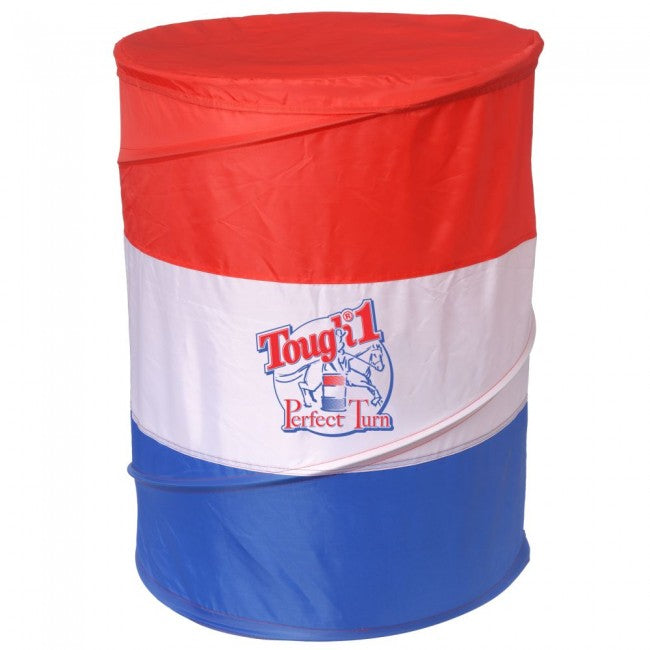 Red/White/Blue Tough 1 Perfect Turn Collapsible Barrel