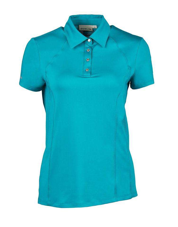 Dublin Kelly CDT Short Sleeve Polo Polo Shirts Dublin XS Aqua 